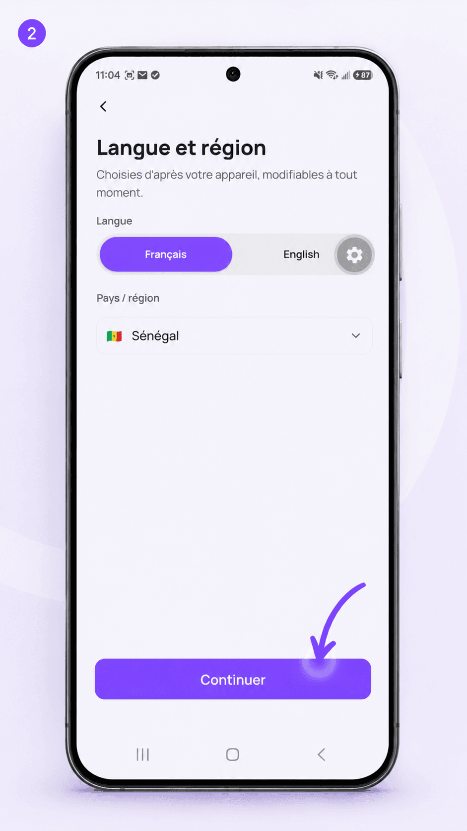 Écran 2 de l'application mobile Immo-Manager