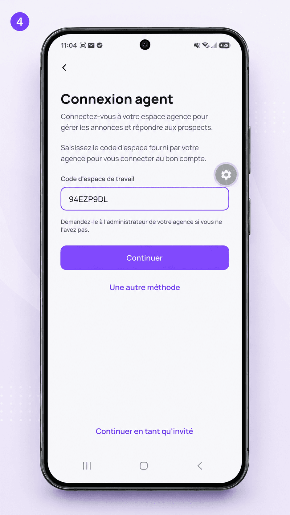 Écran 4 de l'application mobile Immo-Manager