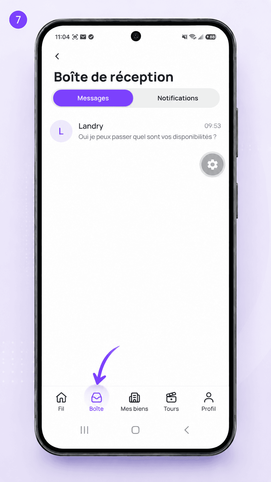Écran 7 de l'application mobile Immo-Manager